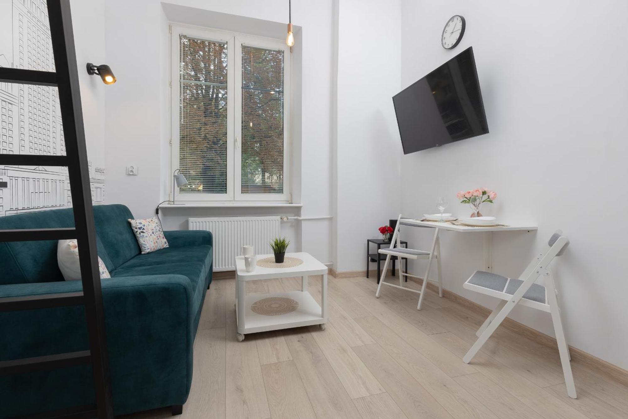 Aleja Wyzwolenia Studio with Mezzanine Warsaw Downtown by Noclegi Renters Exteriér fotografie
