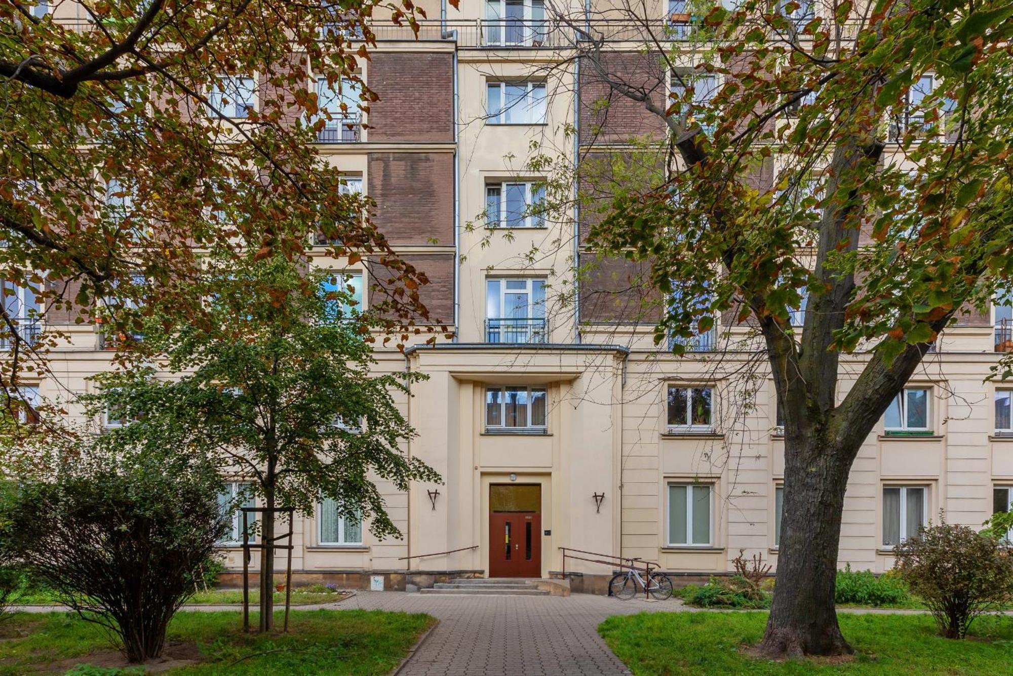Aleja Wyzwolenia Studio with Mezzanine Warsaw Downtown by Noclegi Renters Exteriér fotografie